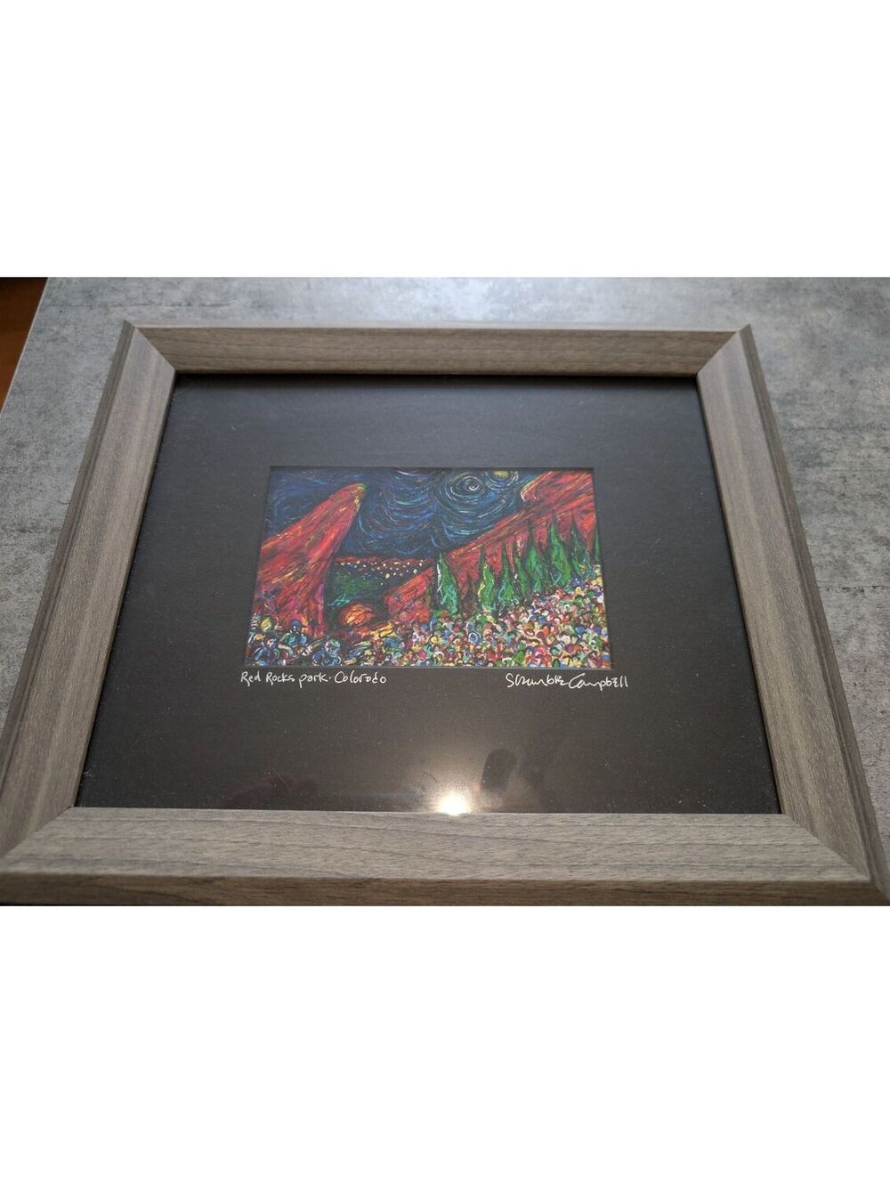 Red Rocks Park Colorado Art Framed Print Scramble Campbell 10x12 Target 2019